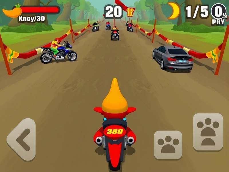 Chili Sprint Master power-ups and vehicles